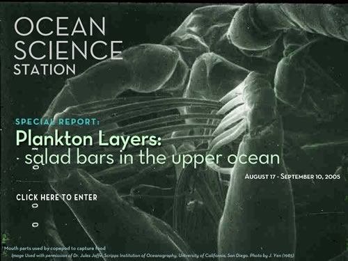  Plankton Layers: Salad bars in the upper ocean 