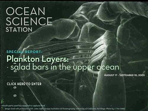 Plankton Layers: Salad bars in the upper ocean