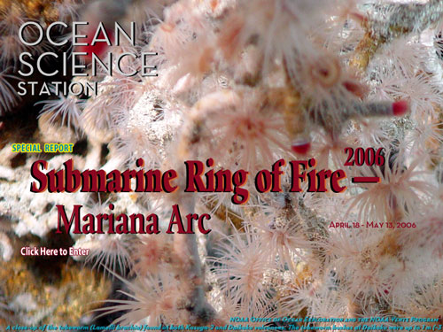 Submarine Ring of Fire 2006—Mariana Arc